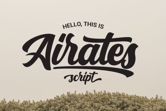 Airates: A Bold and Stylish Font for Modern Web Design