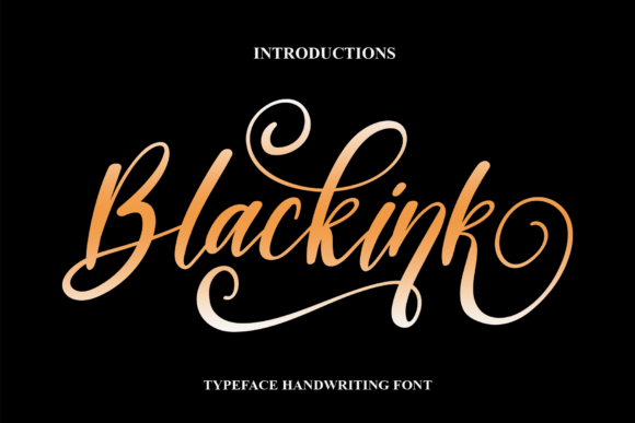 Blackink: The Perfect Handwritten Font for Creative Makers