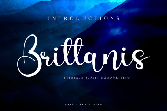 Brittanis: A Script Font with Elegant Charm