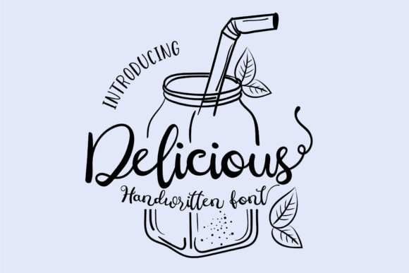 Delicious: A Handwritten Font for Distinctive Web Design