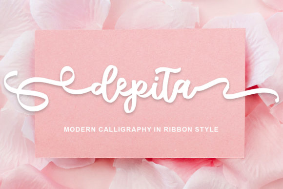 Depita: A Quirky Script Font for Creative Web Design