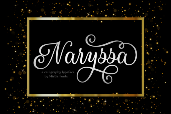 Discover Naryssa: A Charming Script Font for Crafters