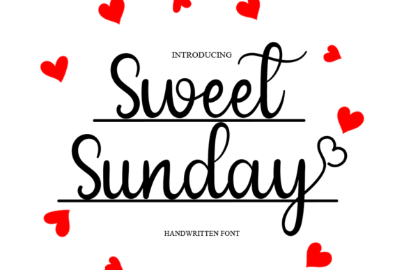 Discover Sweet Sunday: A Charming Script Font for Editorial Design