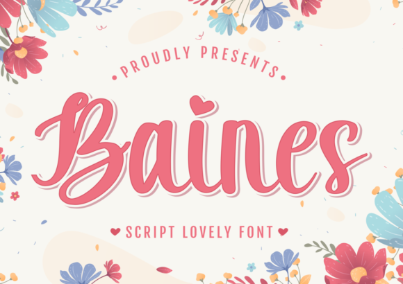 Discovering Baines: A Charming Script Font for Editorial Design