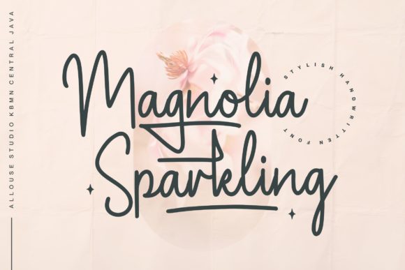 Discovering Magnolia Sparkling: A Font for Elegant Editorial Design