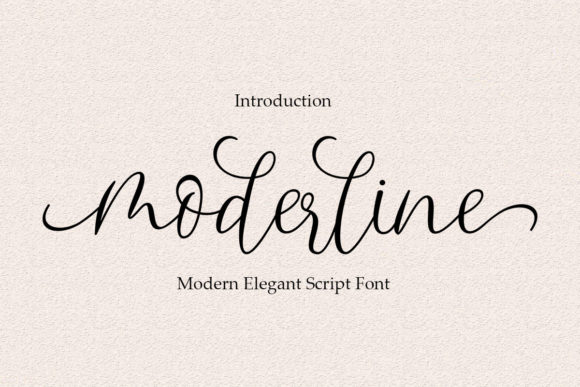 Discovering Moderline: A Handwritten Font for Elegant Editorial Design