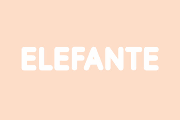 Elefante: A Bold and Simple Handwritten Font for Web Design