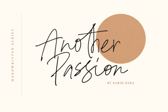Elevate Your Editorial Design with Another Passion Font