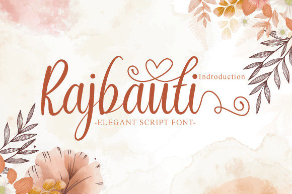 Enhance Your Brand with Rajbauti Script Font