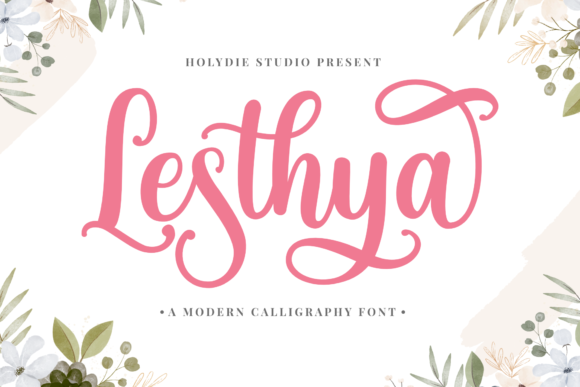 Enhance Your Campaigns with Lesthya: A Refined Script Font