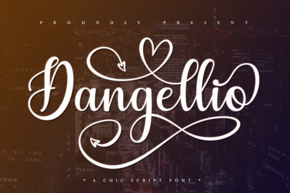Enhance Your Craft Projects with Dangellio Font