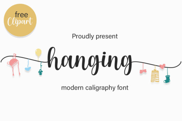 Enhance Your Web Design with the Elegant Hanging Font