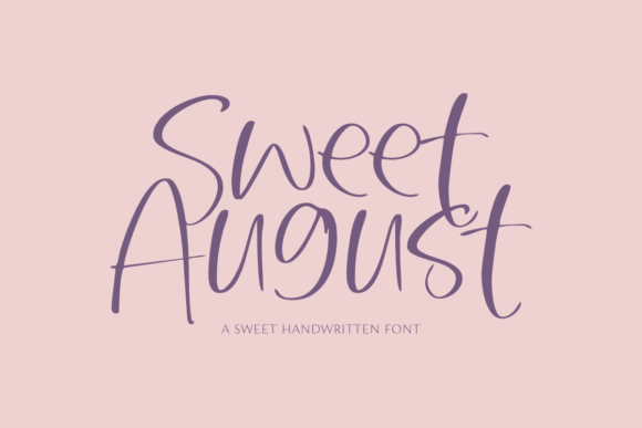Enhancing Your Brand with Sweet August Font