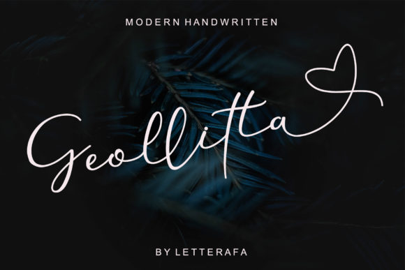 Geollitta: The Handwritten Font for Memorable Campaigns