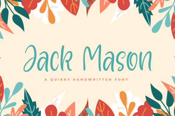 Jack Mason: A Delicate and Elegant Handwritten Font