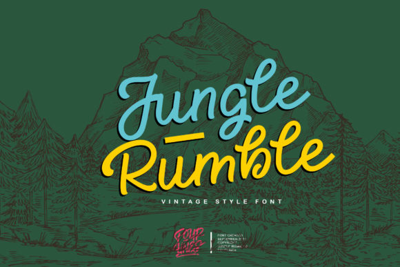 Jungle Rumble: A Versatile Script Font for Web Design