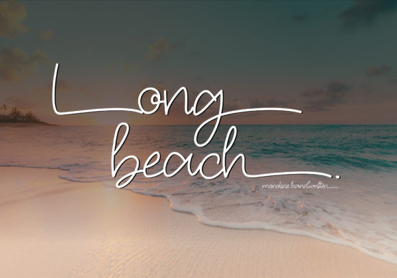 Long Beach: A Script Font for Memorable Campaigns