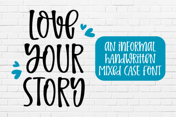 Love Your Story: A Handwritten Font for Editorial Charm
