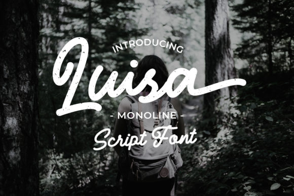 Luisa: A Charming Handwritten Font for Makers