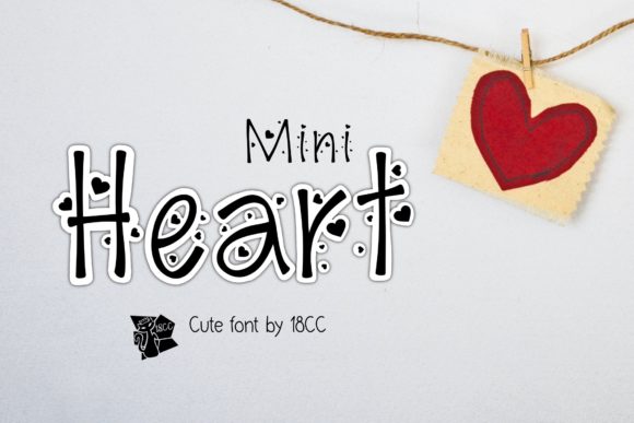 Mini Heart: A Charming Handwritten Font for Your Next Campaign