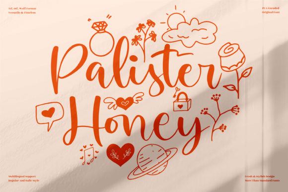 Palister Honey: A Chic Handwritten Font for Editorial Design
