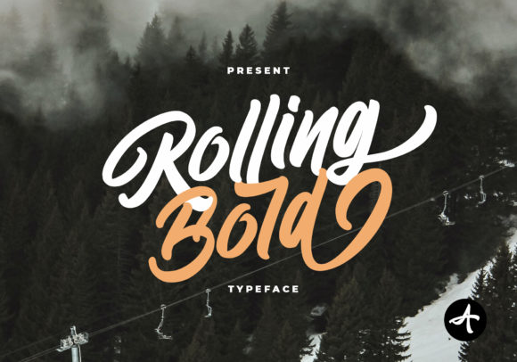Rolling Bold: A Modern Script Font for Eye-Catching Campaigns