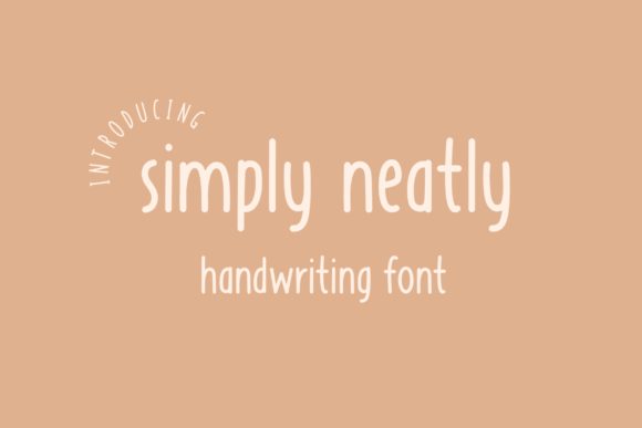 Simply Neatly: A Handwritten Font for Authentic Web Design