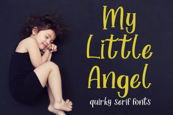 Transform Your Brand with My Little Angel Font